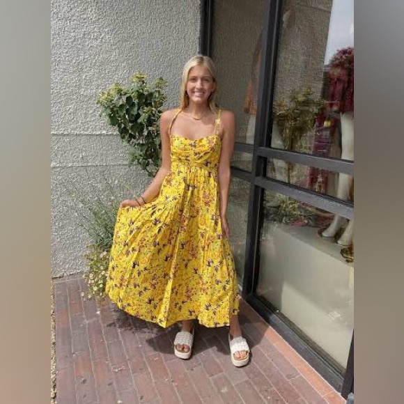 NWT ALC Women’s Arit Floral Maxi Dress - Size 0 - Picture 4 of 9